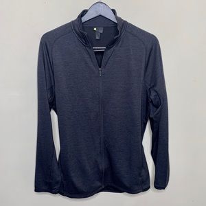 ZELLA Mens Athletic Work Out Track Zip Up Jacket